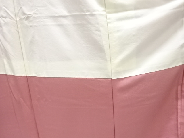  織り柄一ツ紋色無地着物